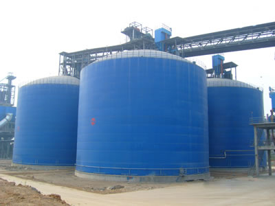 平川水泥钢板库改造