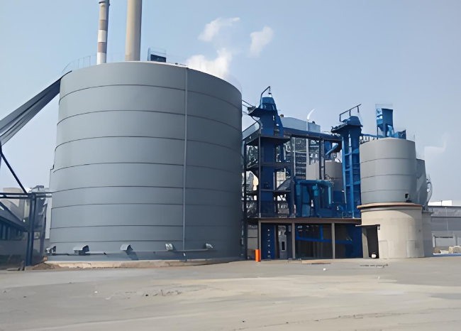 平川1万吨钢板仓